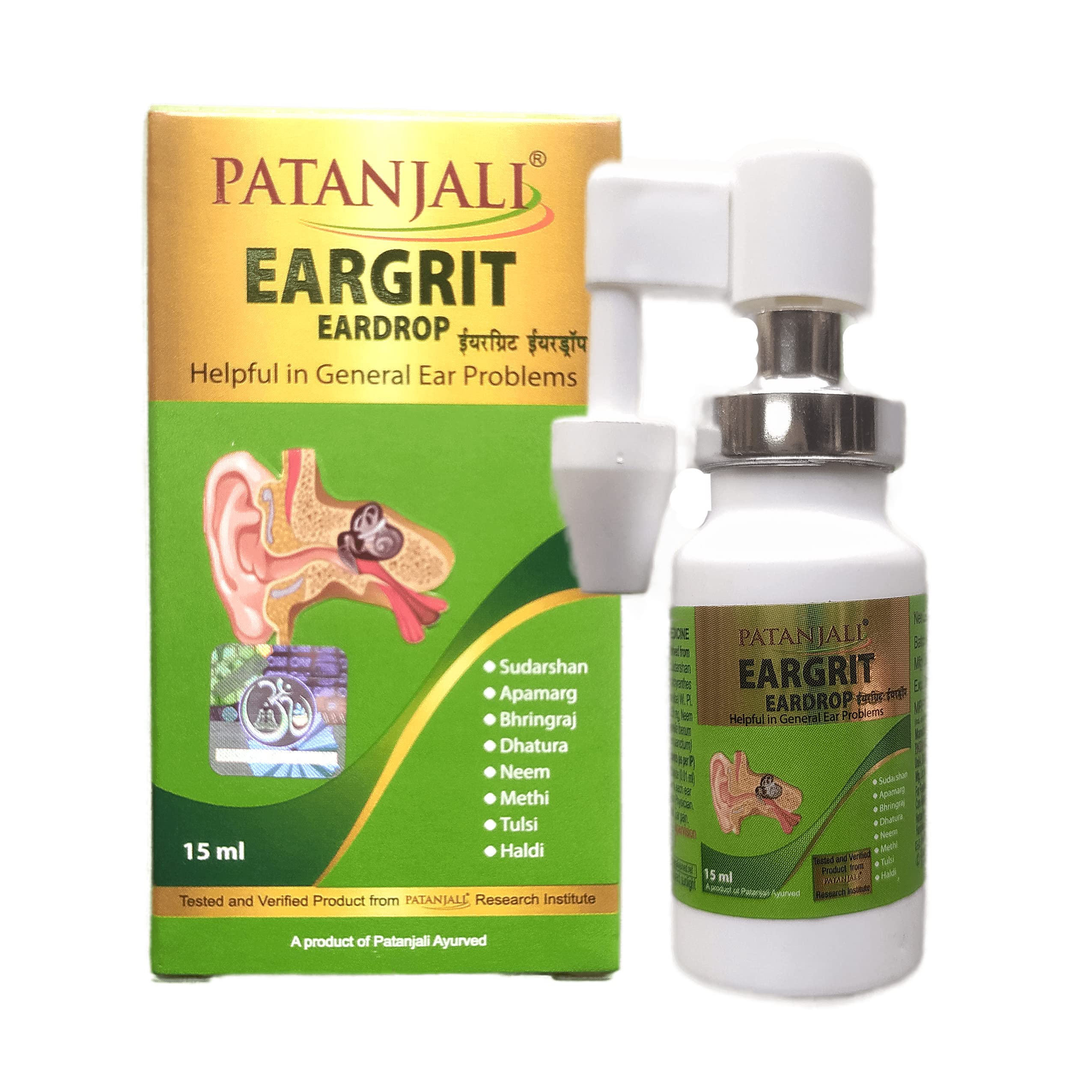 Patanjali Divya Eargrit Eardrop 15 ml – view 2