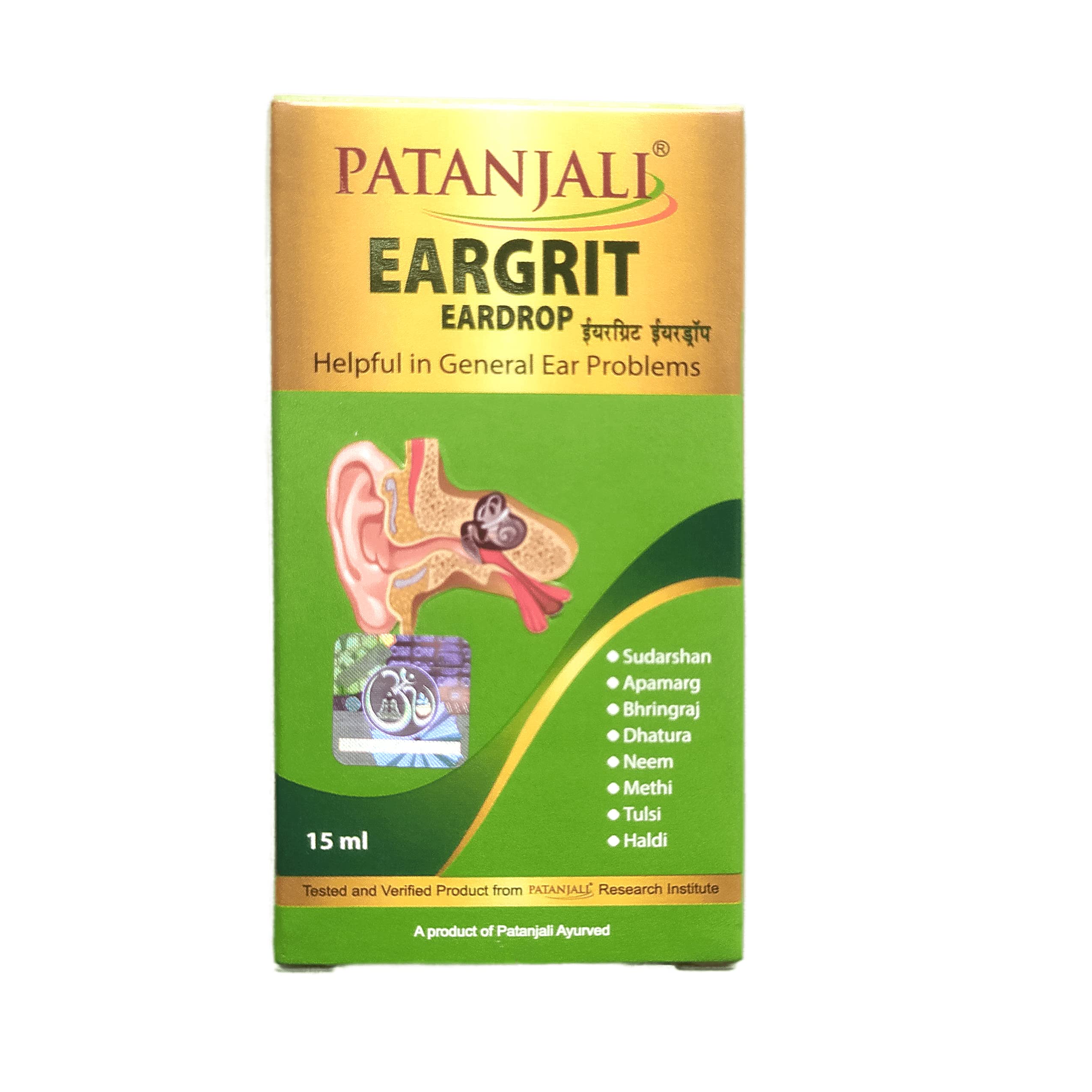 Patanjali Divya Eargrit Eardrop 15 ml – view 3
