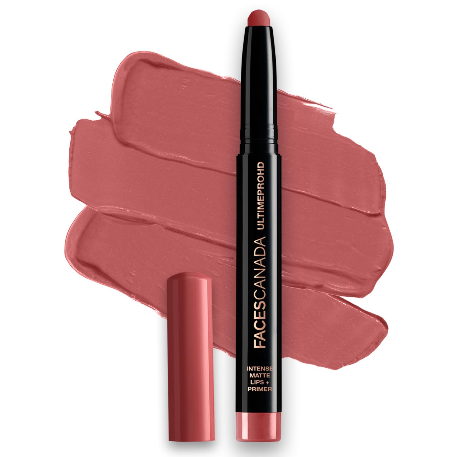 Tea Rose nude matte lipstick crayon from FACES CANADA
