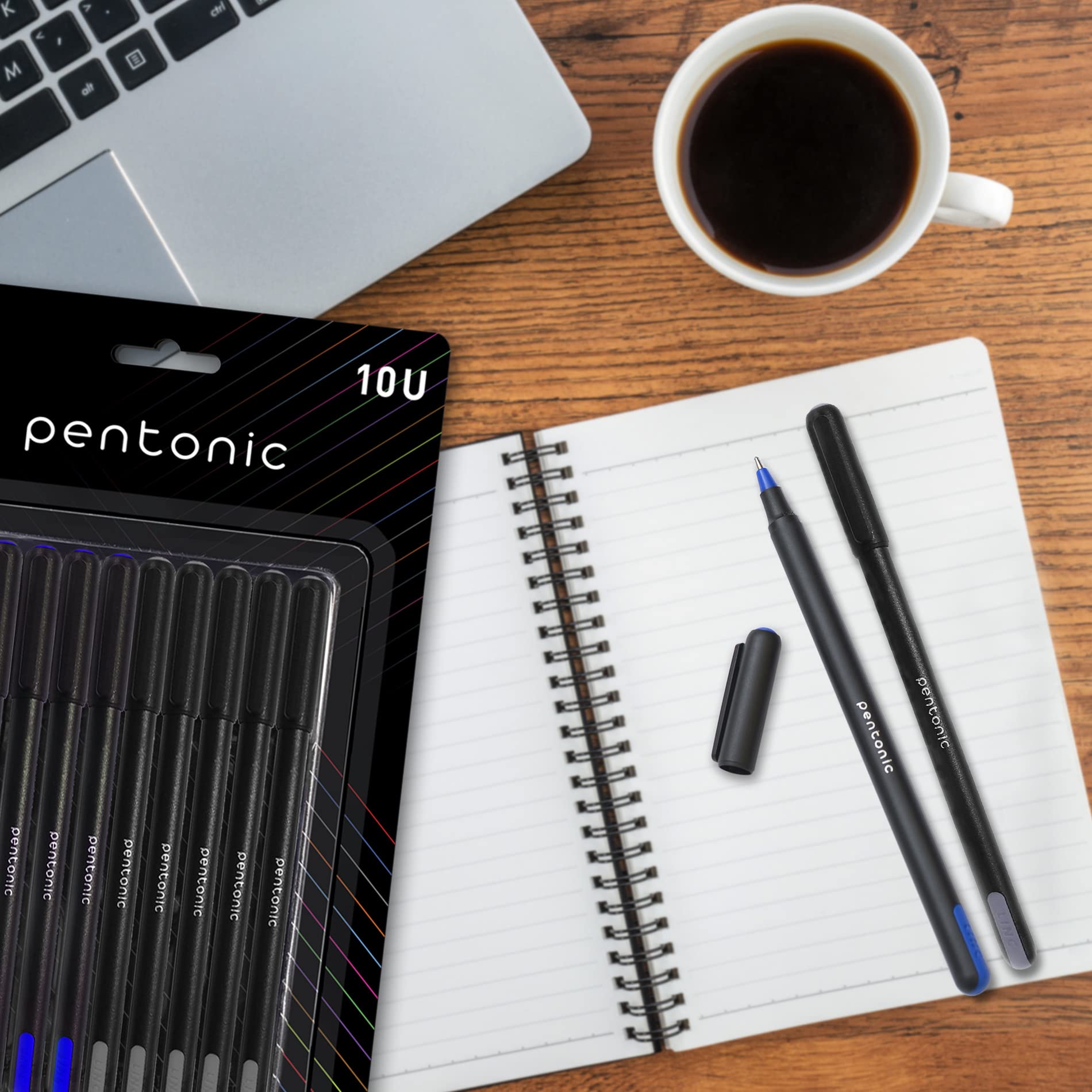 Pentonic 0.7mm Ball Point Pen Blister Pack – view 5
