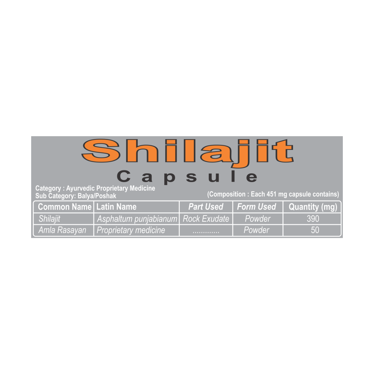 Patanjali Shilajeet Capsule 11 g – view 4