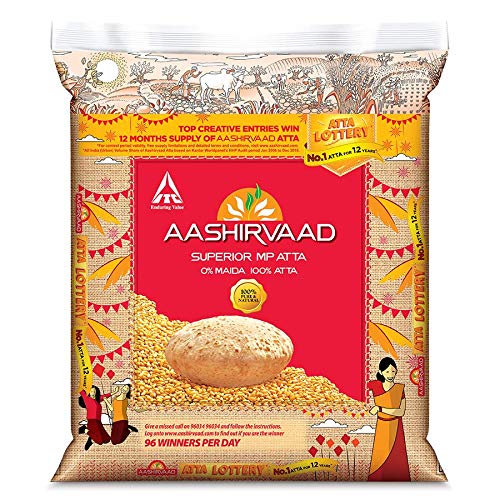 Aashirvaad Superior MP Atta, 1kg Pack – view 7