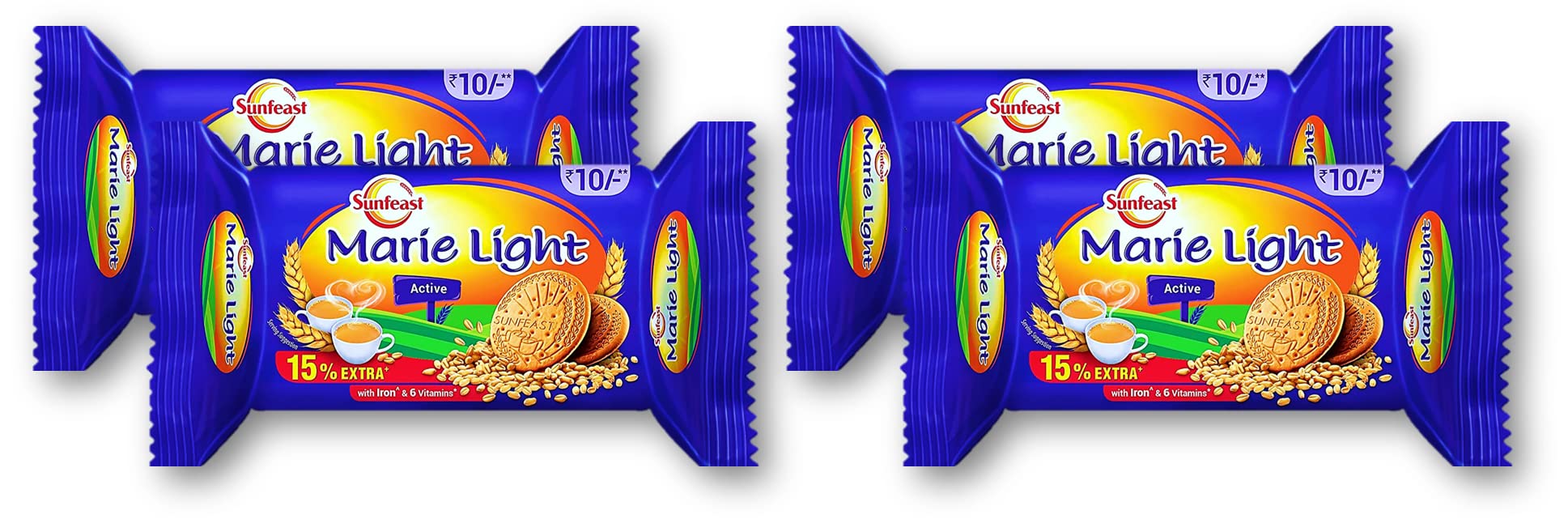 Sunfeast Marie Light Active 71.7g (Pack of 4) Unique – view 2