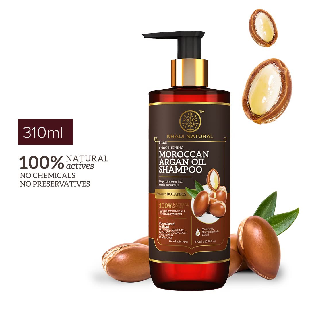 Khadi Natural Moroccan Argan Shampoo – view 2