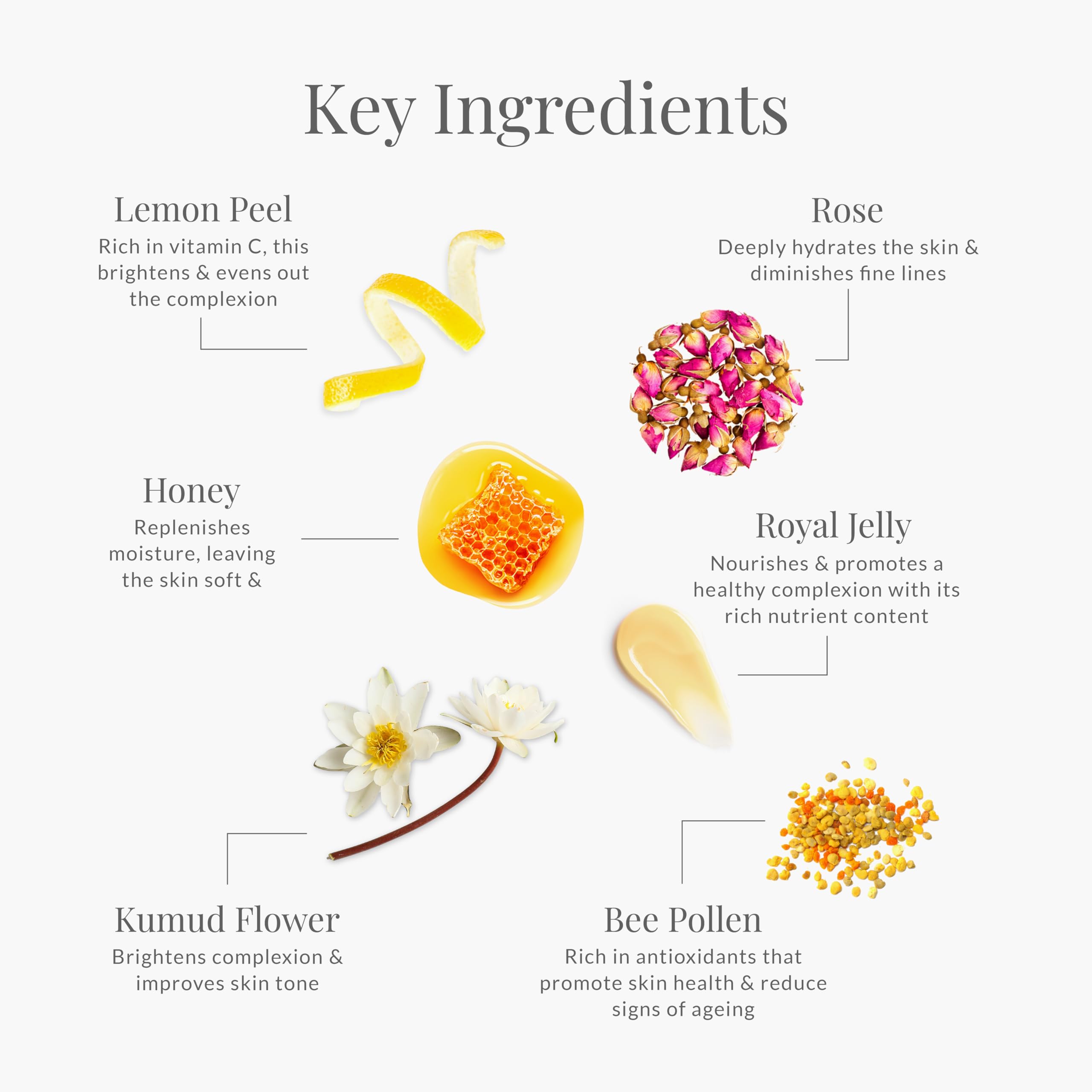 Forest Essentials Delicate Facial Cleanser Mashobra Honey, Lemon & Rosewater – view 4