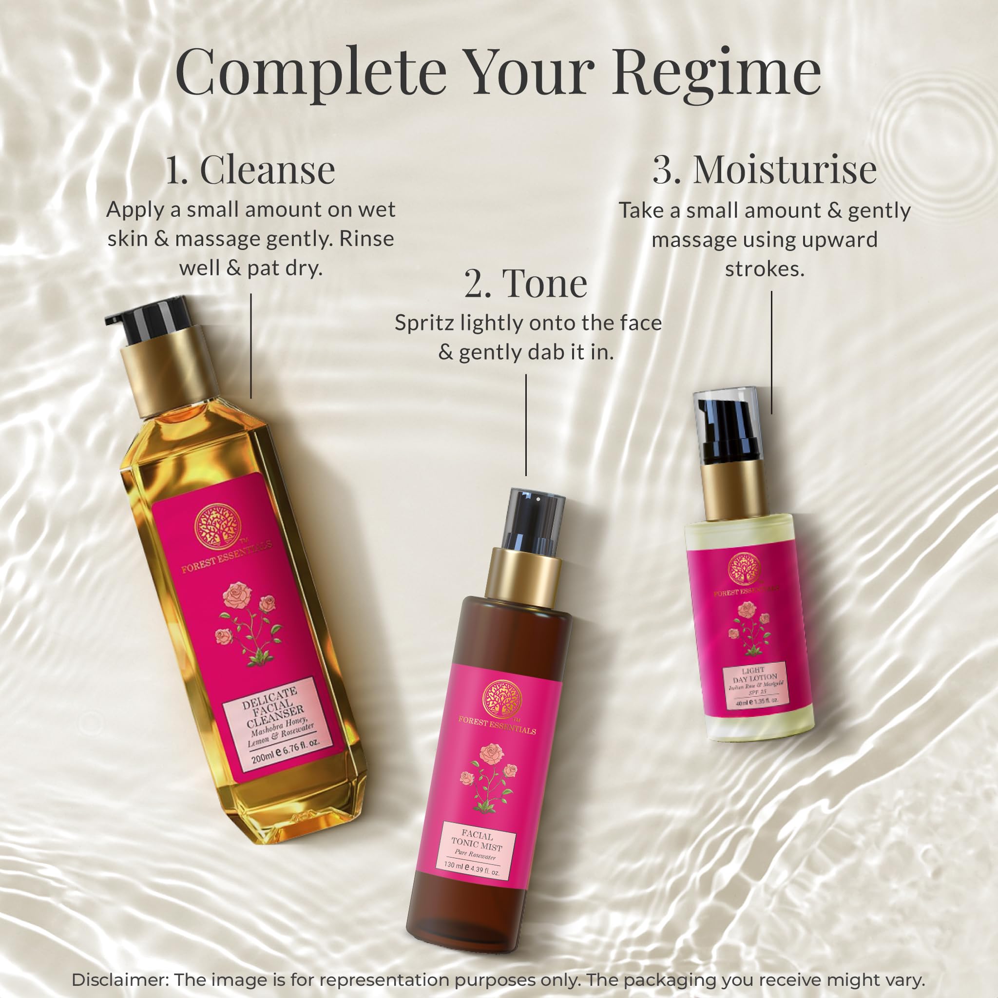 Forest Essentials Delicate Facial Cleanser Mashobra Honey, Lemon & Rosewater – view 5