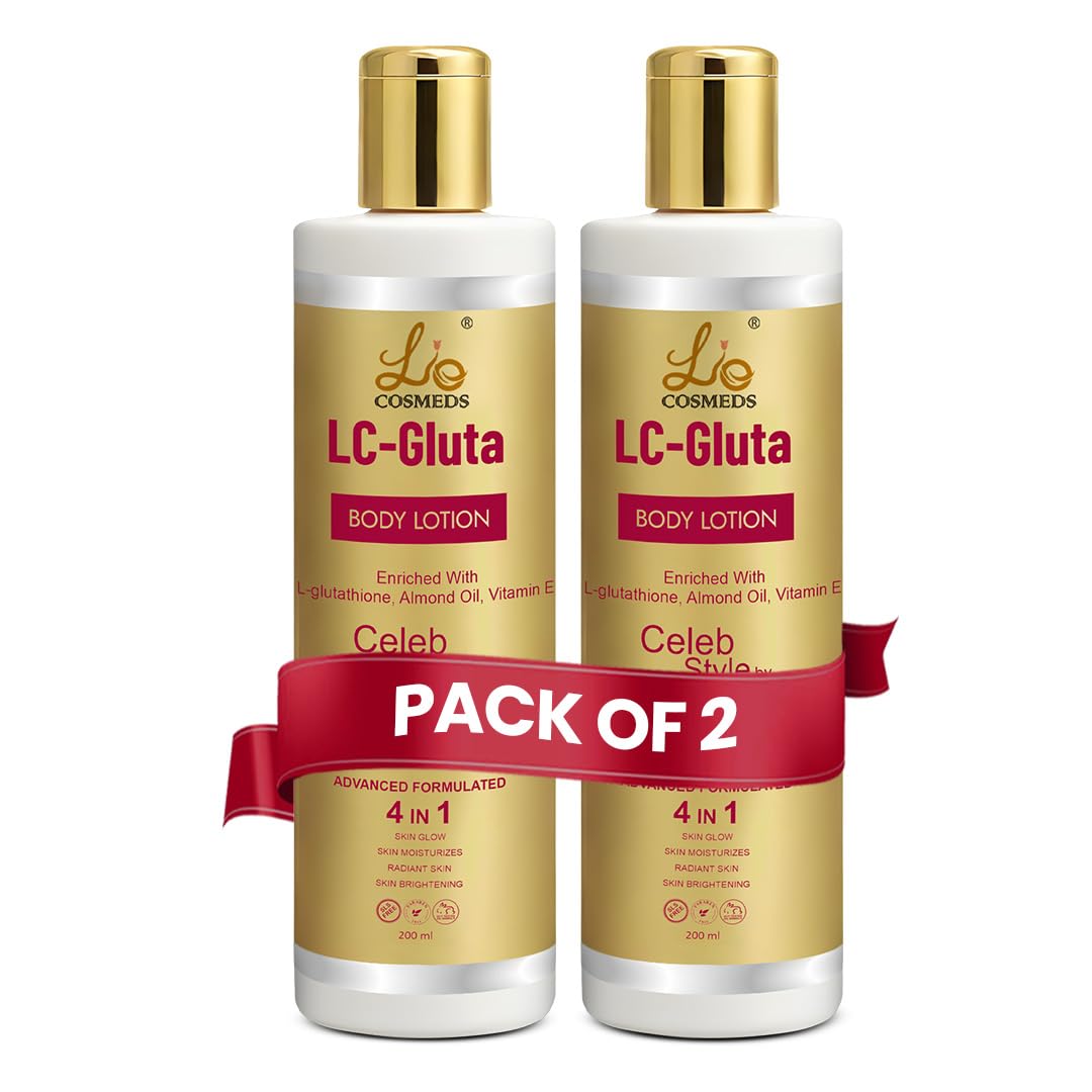 Lio Cosmeds glutathione body lotion cream pack of two