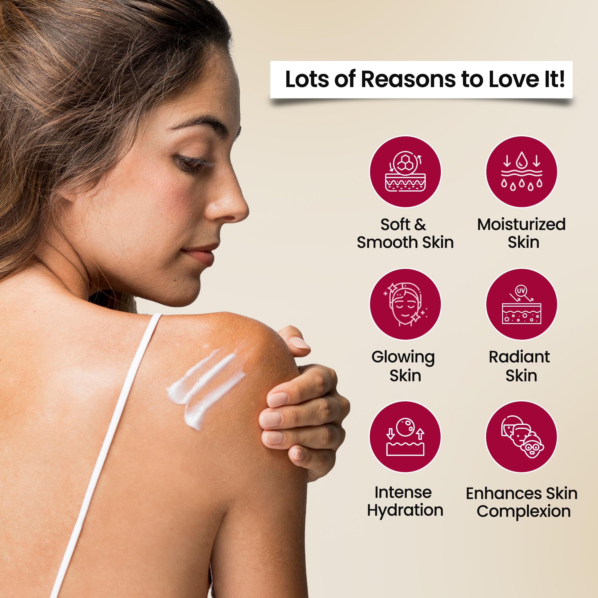 Lio Cosmeds Body Lotion LC Gluta Glutathione Body Lotion for Skin Brightening Glowing Skin Moisturizes Skin & Radiant Skin contains Glutathione Almond Oil & Kojic Acid (200 ml) (Pack of 2) – view 4
