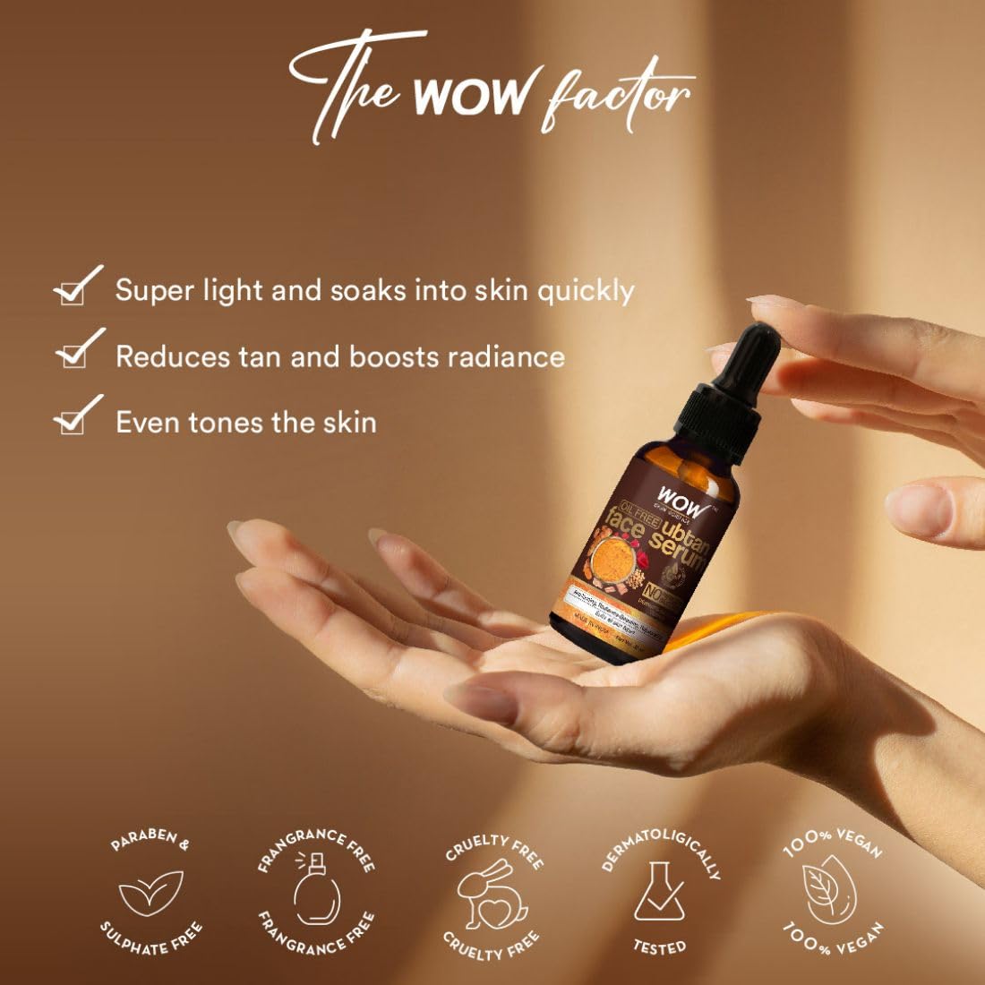 WOW Skin Science Ubtan Face Serum- 30mL – view 5