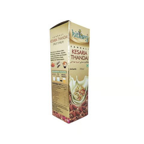 Hitkary Sandali Kesaria Thandai Syrup 700ml – view 2