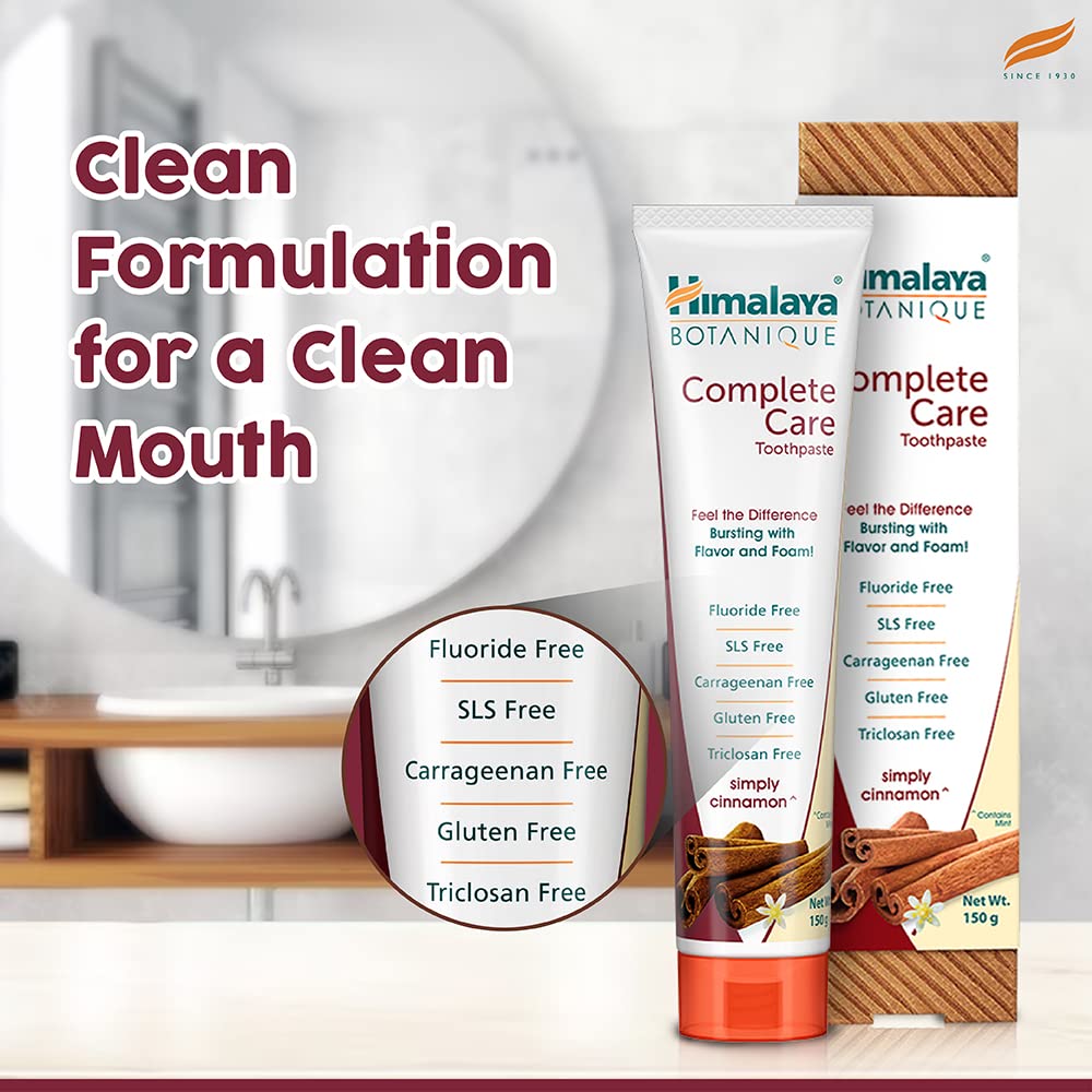 Himalaya Botanique Complete Care Toothpaste - Simply Cinnamon – view 3