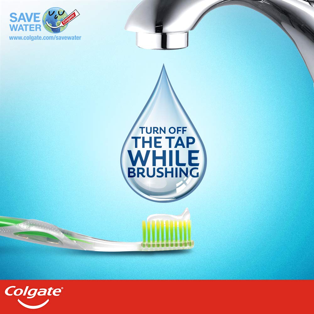 Colgate Slim Soft Advanced Toothbrush for adults -Multicolor,Manual,1 Piece (Ultra Soft) – view 5