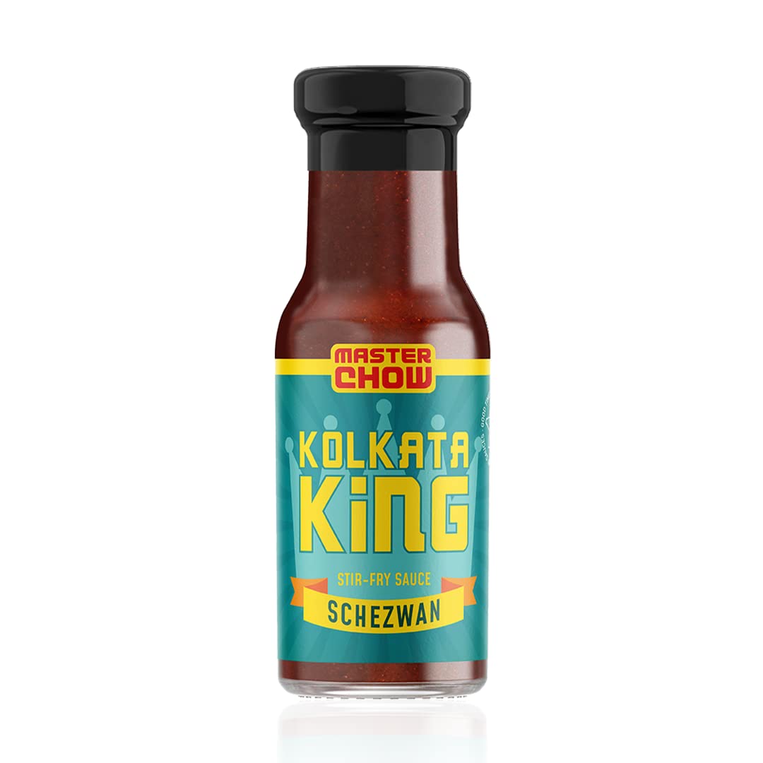 220 g bottle of MasterChow spicy Schezwan stir fry sauce