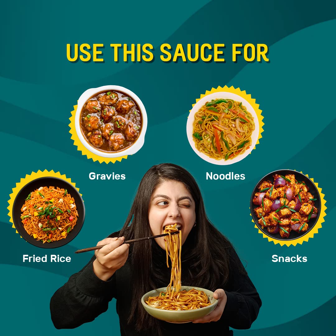 MasterChow Kolkata King Spicy Schezwan Stir Fry Cooking Sauce (220gm) – view 5