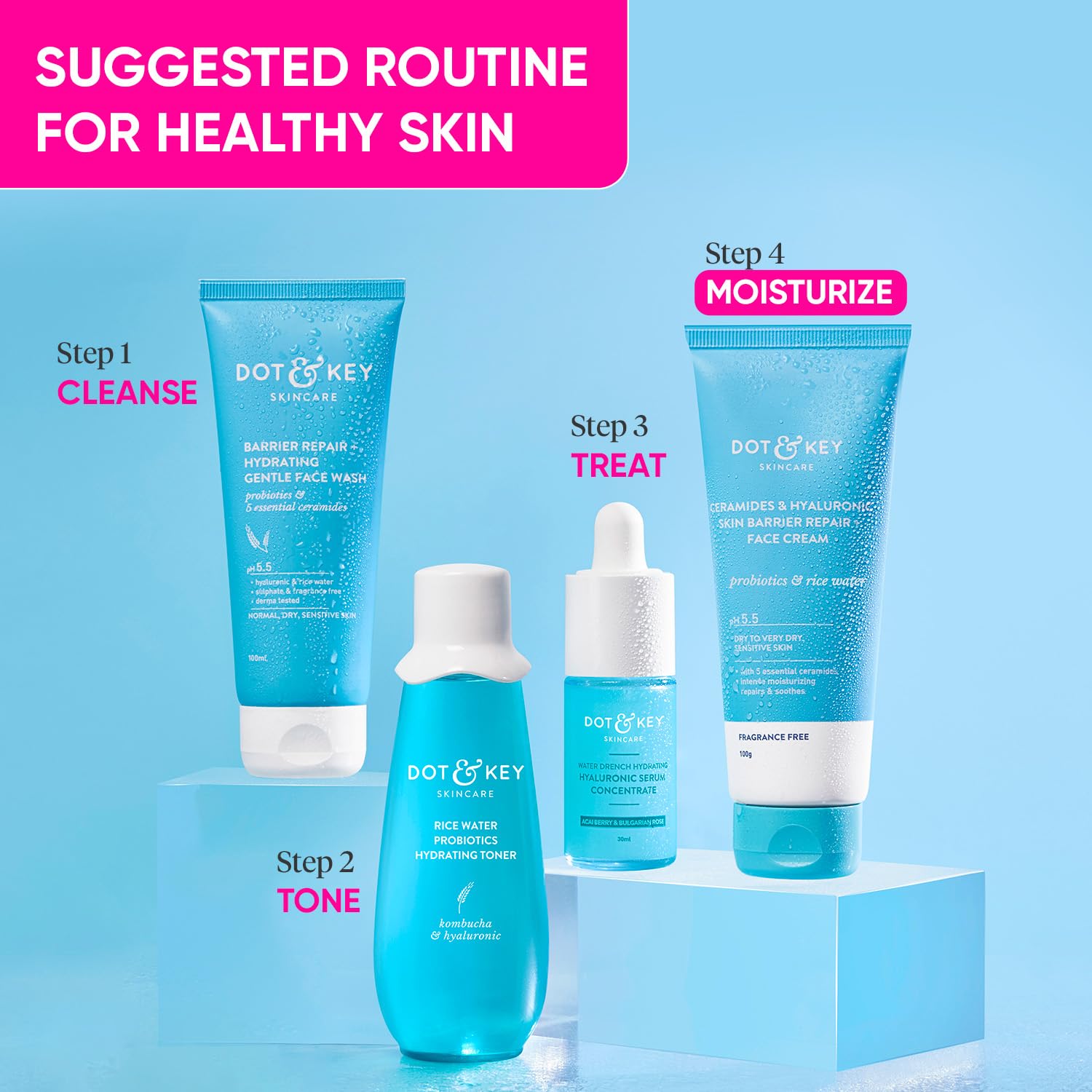 Dot & Key Ceramides Moisturizer with Hyaluronic for Intense Moisturizing and Skin Strengthening – view 7