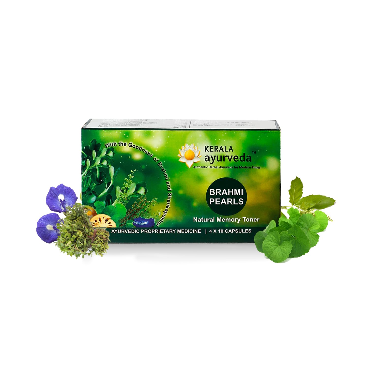 Kerala Ayurveda Brahmi Pearls - 40 Tablets (Pack of 3) – view 2
