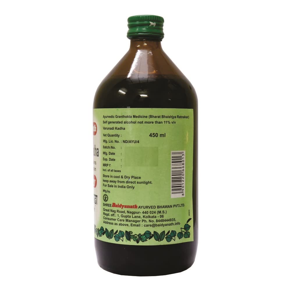 Baidyanath Asli Ayurved Varunadi Kadha For Urinary Support-450 Millilitre – view 3