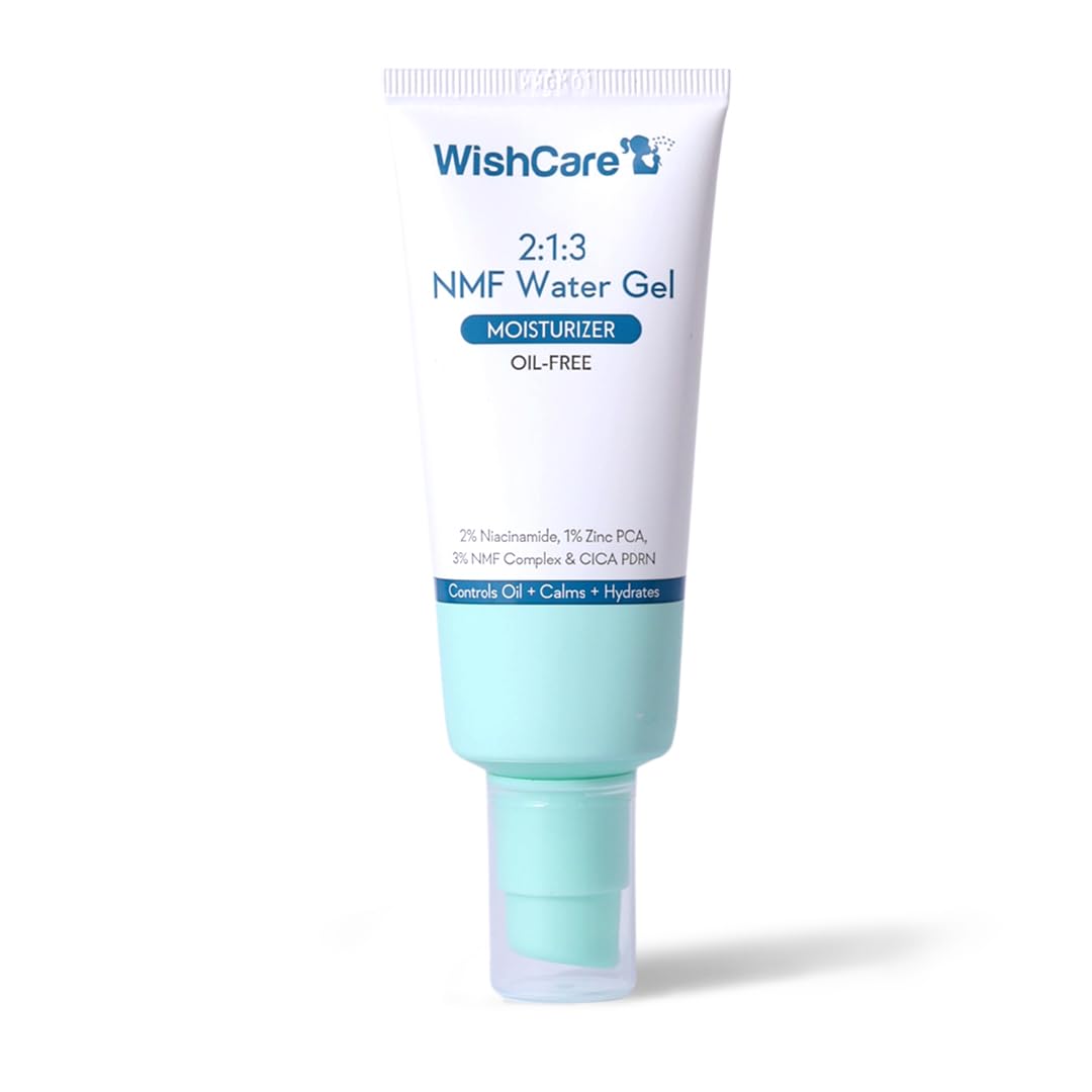 Oil-free WishCare gel moisturizer with niacinamide, zinc PCA and NMF