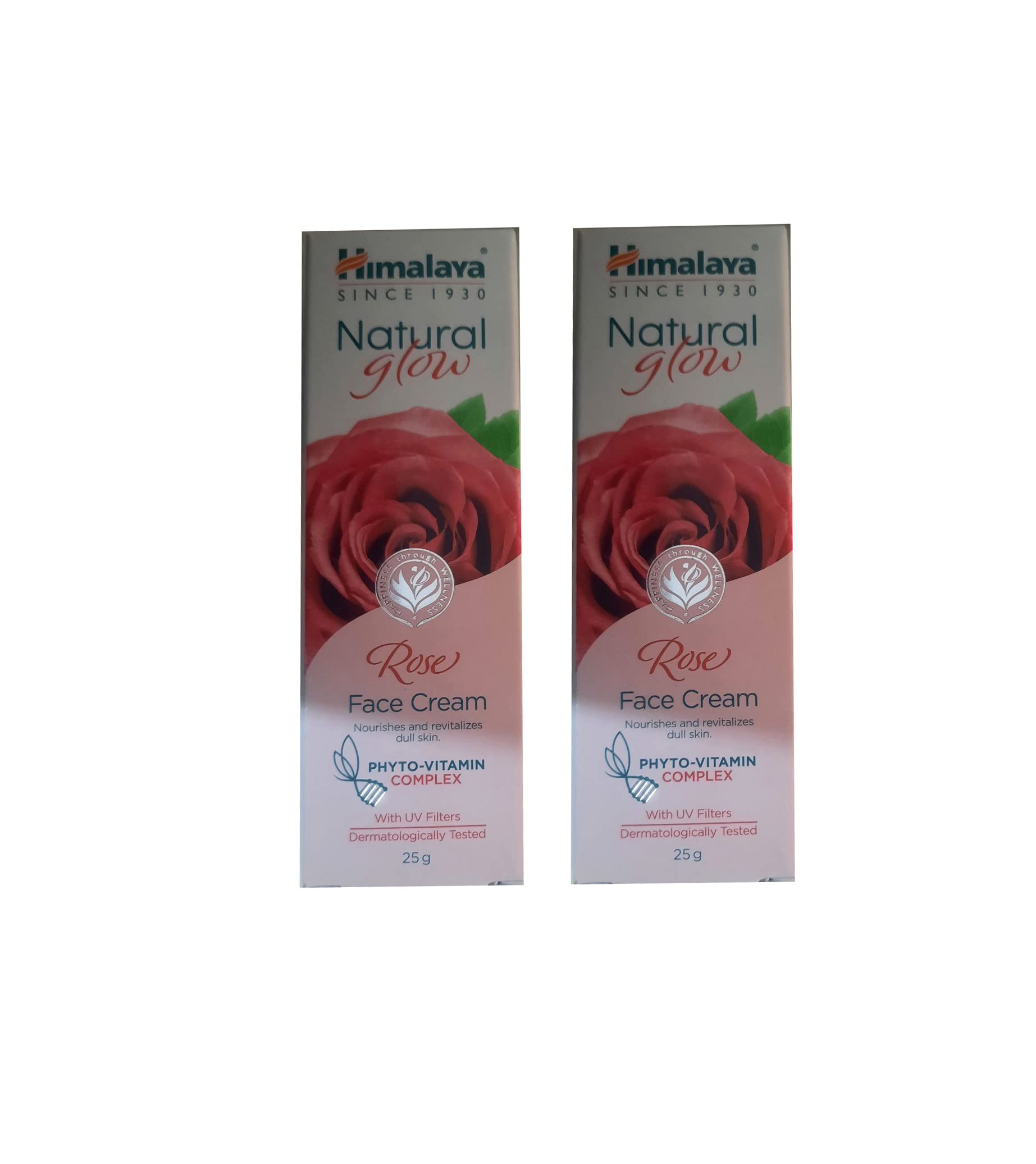 Himalaya rose face cream pack of two 25 g jars