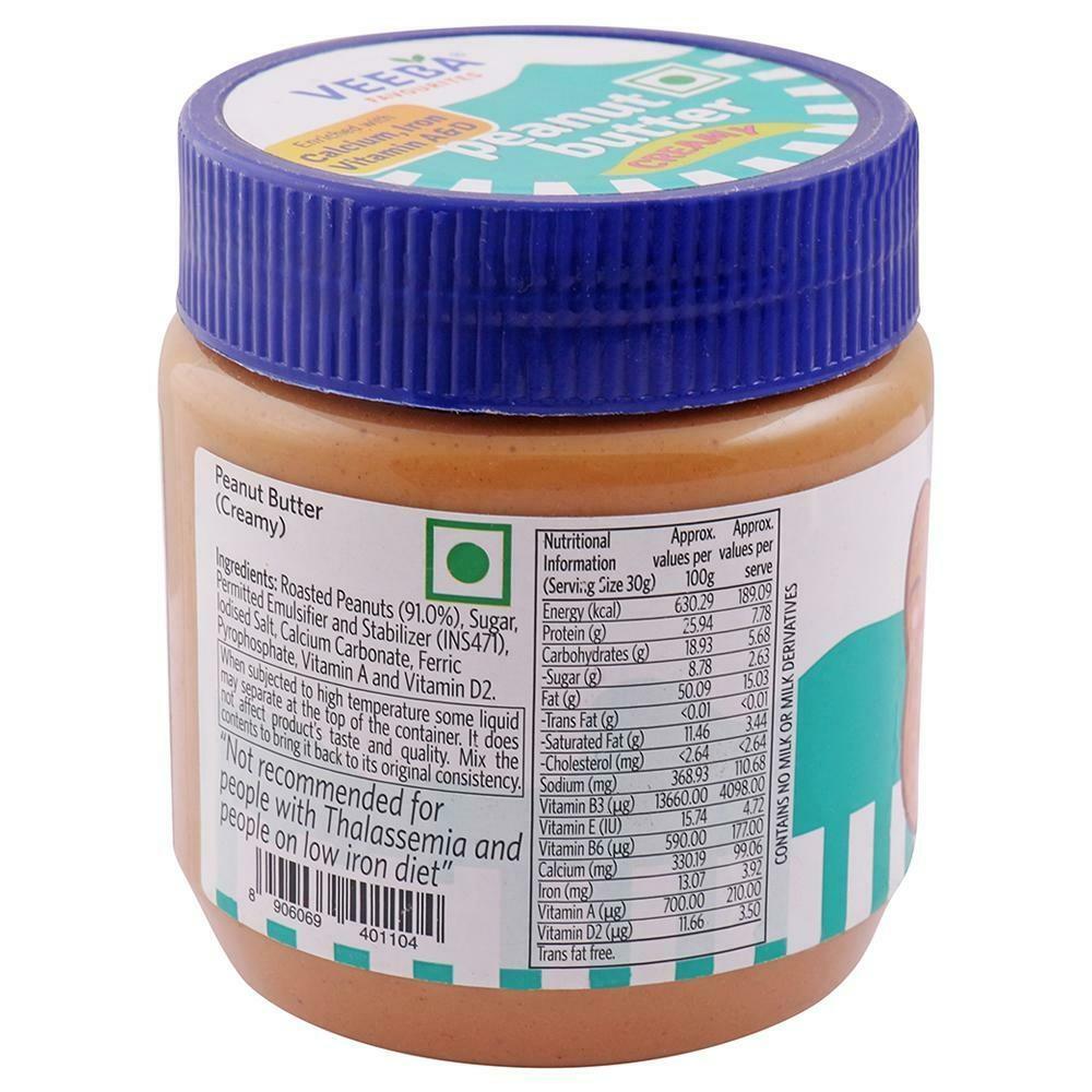 Veeba Creamy Peanut Butter 340 G – view 2