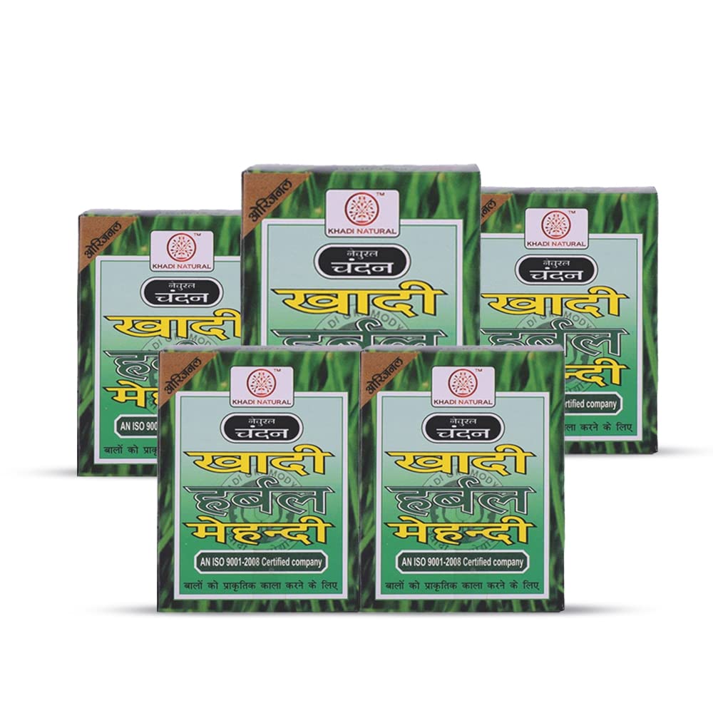 Pack of 2 Khadi Natural black mehndi sachets
