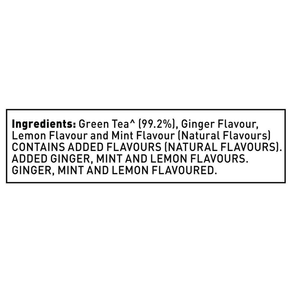 Tetley Ginger Mint And Lemon Green Tea Bags 10 Pcs – view 3