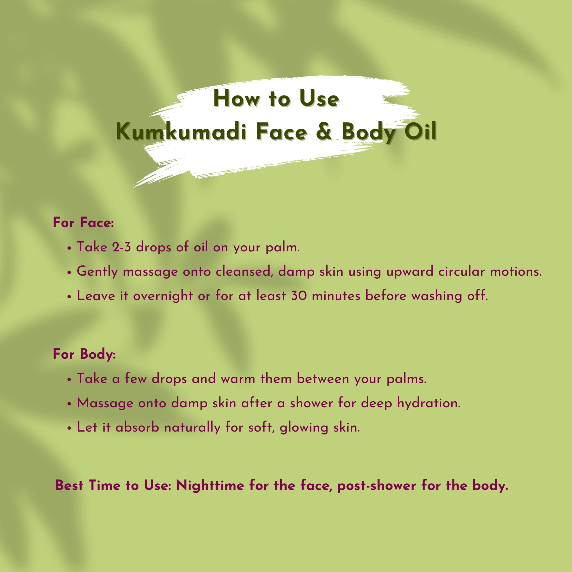 Vedamedic Lifestyle Kumkumadi Oil for Face & body oil for glowing skin with Rosehip oil for skin & Saffron, Sandalwood for Pigmentation. Kumkumadi Tailam cleansing oil for face, serum for glowing skin 100 ml – view 6