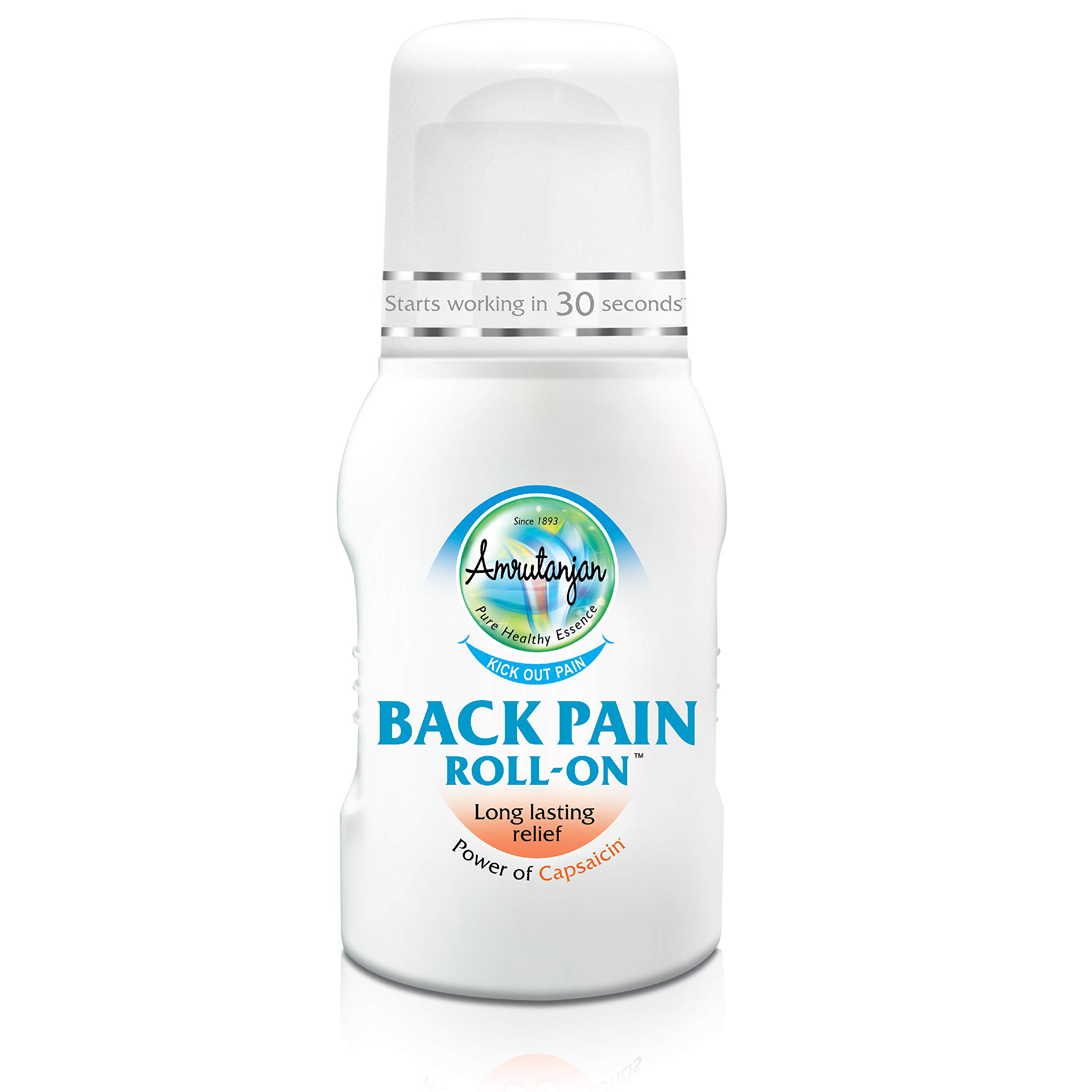 Amrutanjan 50 ml back pain roll-on with easy roller tip