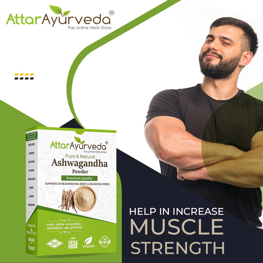 Attar Ayurveda Ashwagandha powder (250g) – view 4