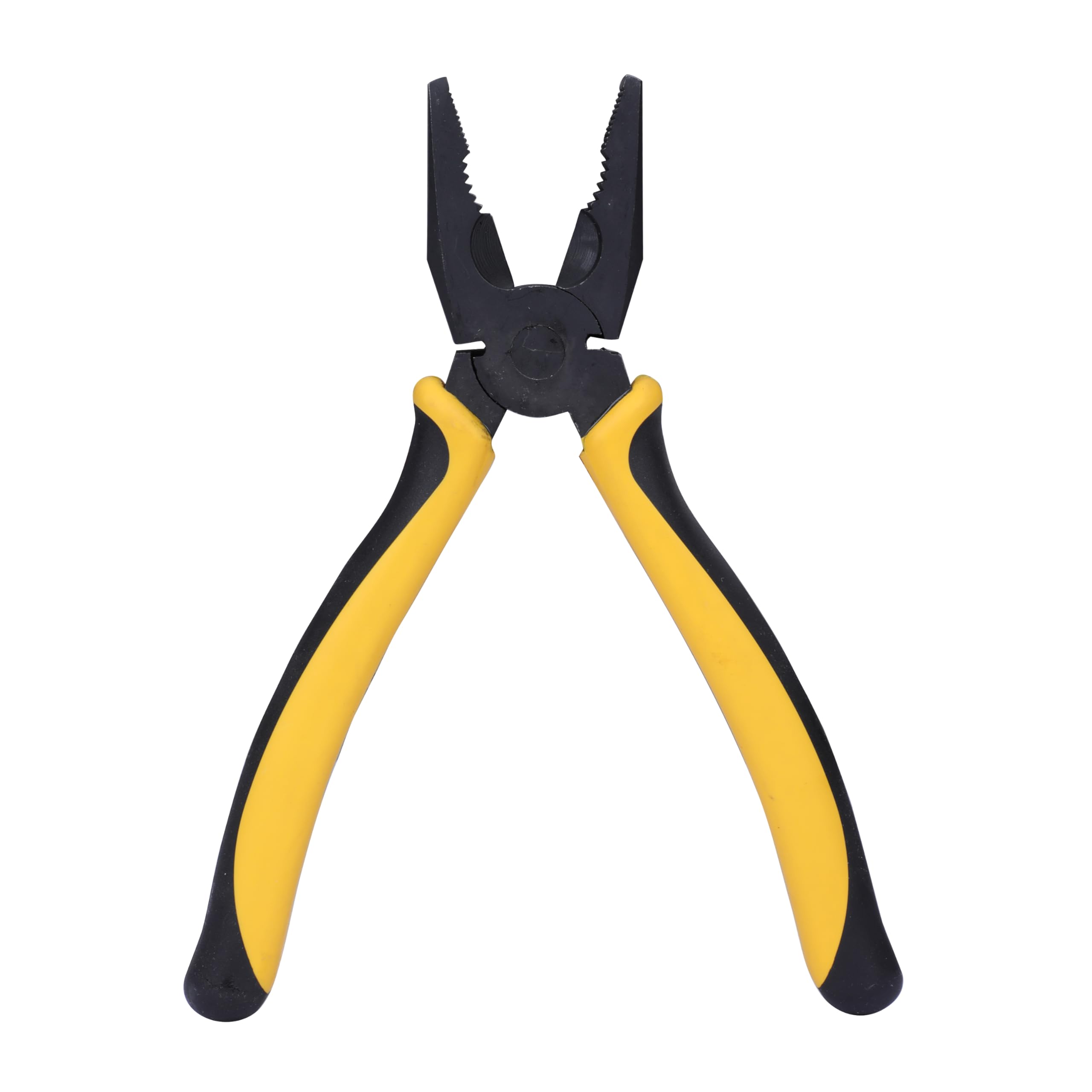 STANLEY 70-482 8'' Sturdy Steel Combination Plier with Anti-Rust properties for gripping, holding and cutting wires, YELLOW & BLACK – view 9