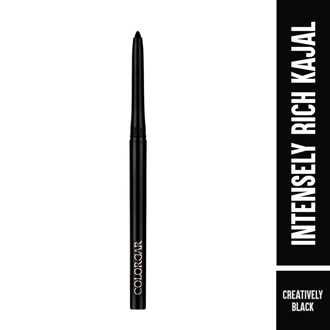 Colorbar Cosmetics Matte Intensely Rich Pencil Kajal-Creatively, Black, 0.30 G – view 2