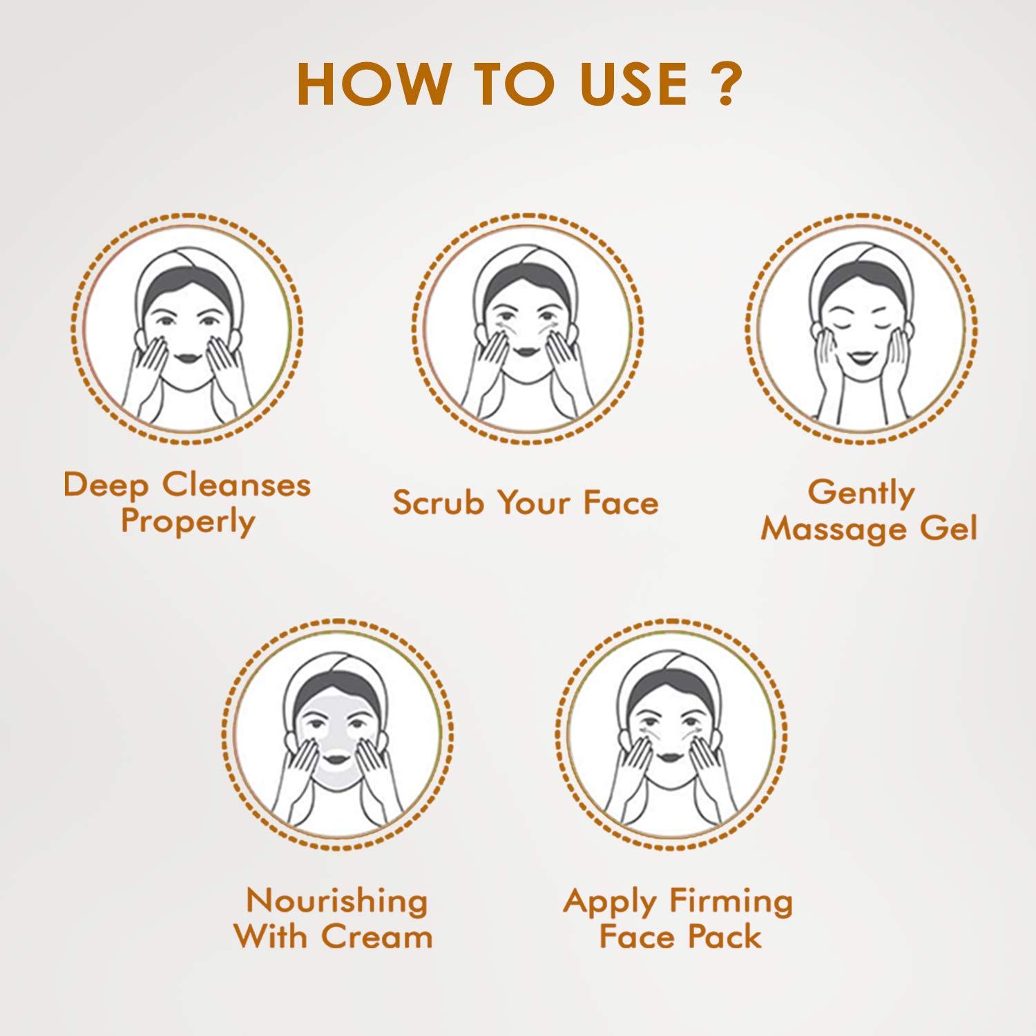 NutriGlow Gold Kesar Facial Kit (260 gm) & Bleach Cream (43gm) For Nourishing Skin, Lighten Facial Hair, Pack of 2 – view 6