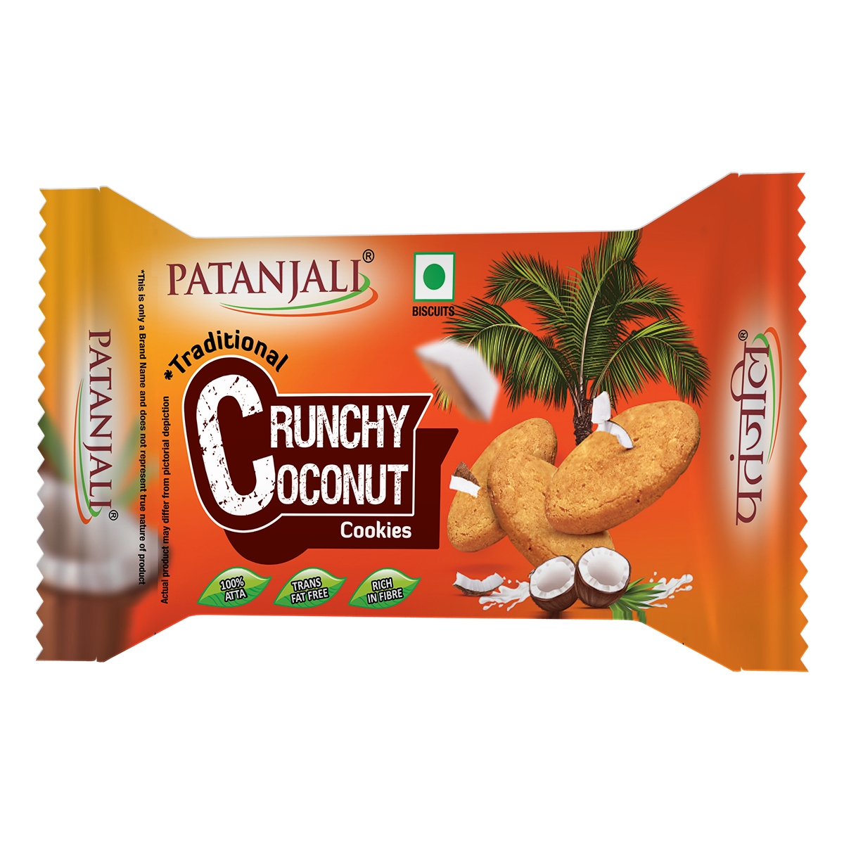 Patanjali Crunchy Coconut Cookies 40 g – view 1