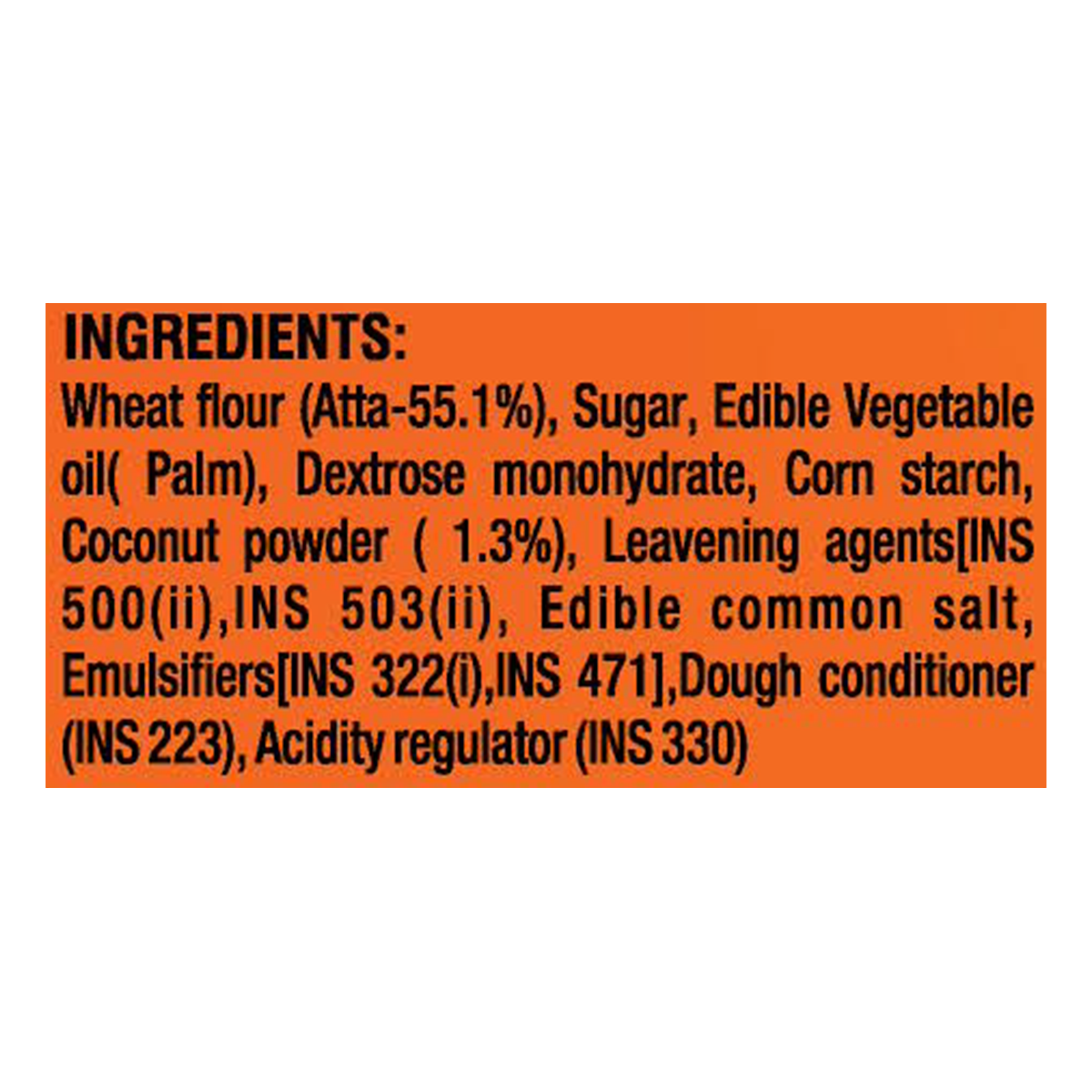 Patanjali Crunchy Coconut Cookies 40 g – view 3