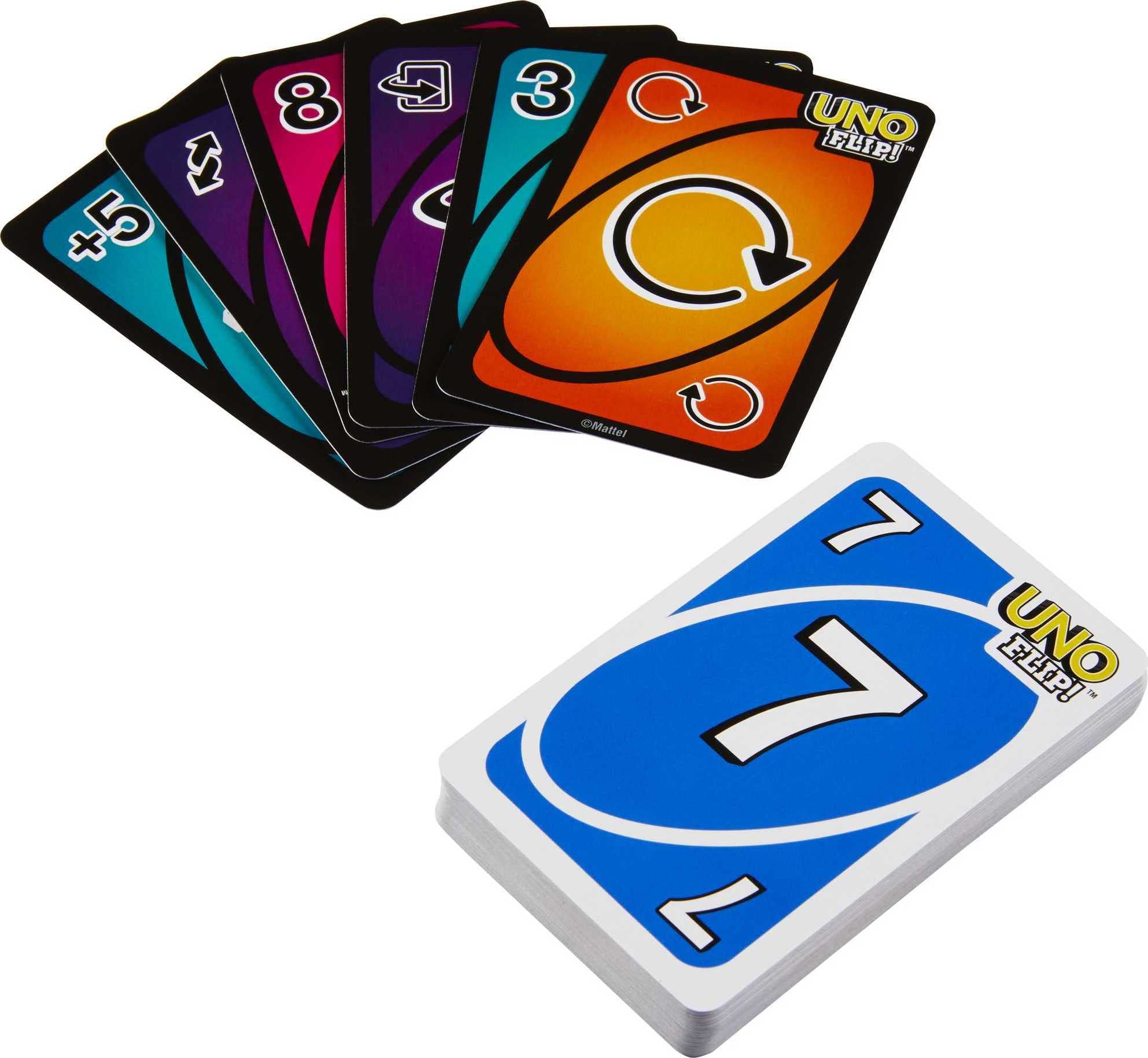 Games PICTIONARY Card Refresh, Multicolor&Mattel Uno Flip Side – view 6