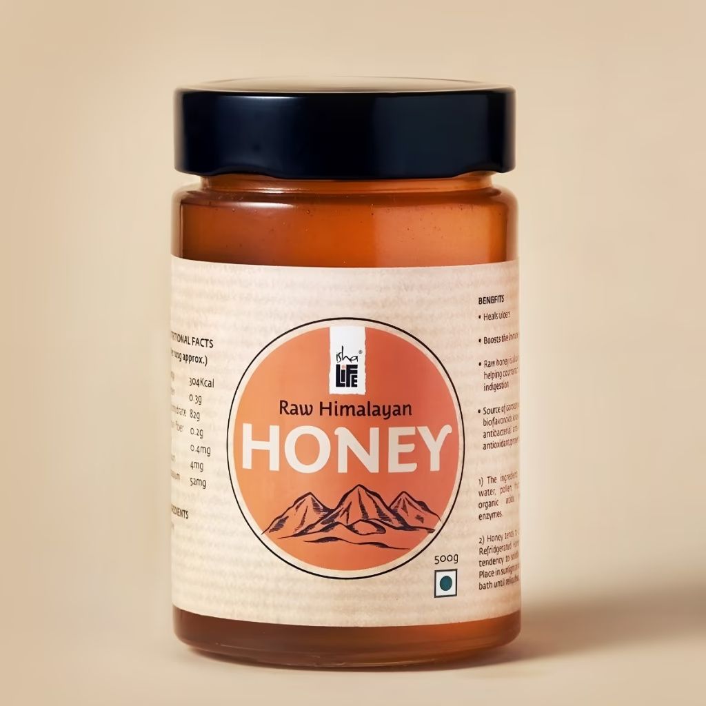 Isha Life raw Himalayan honey jar pack of two