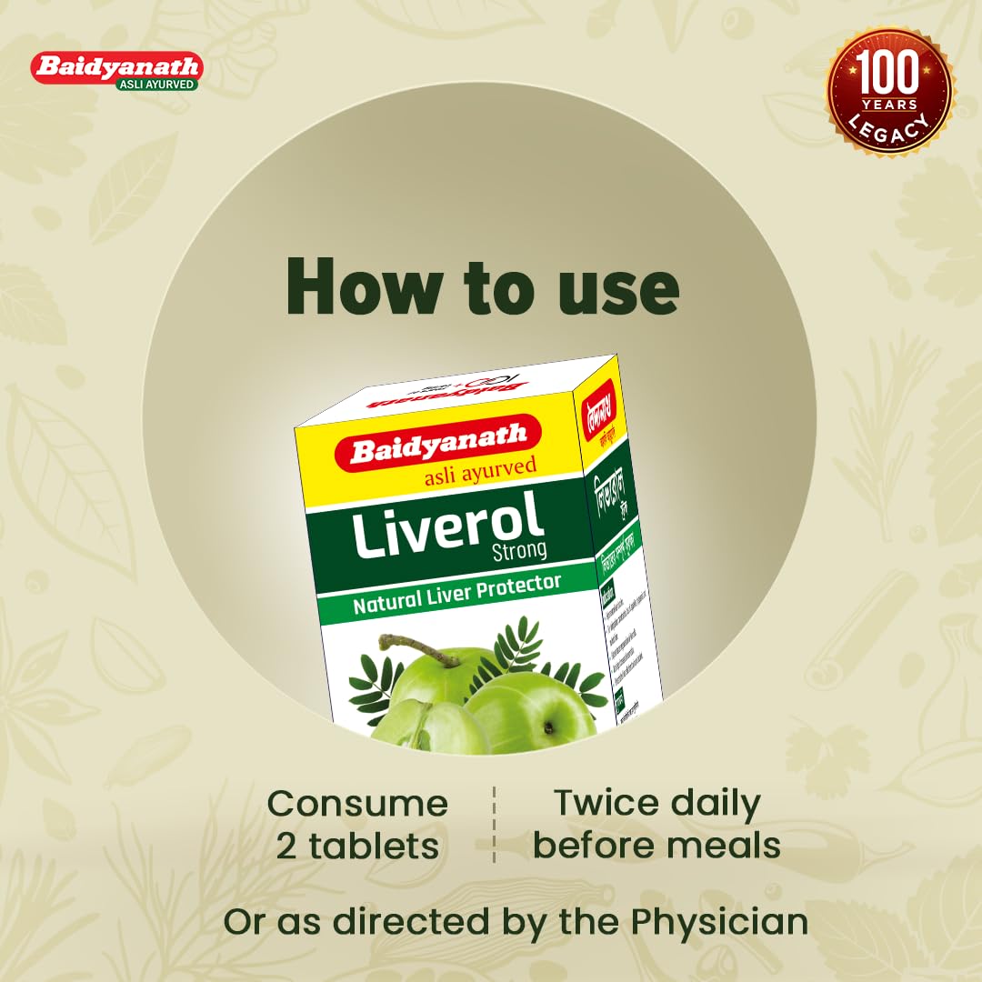 Baidyanath Liverole Strong - 50 Tablets (Pack of 3) – view 5