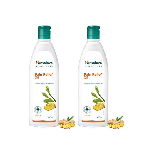 Two bottles of Himalaya Pain Relief Oil pack shown together
