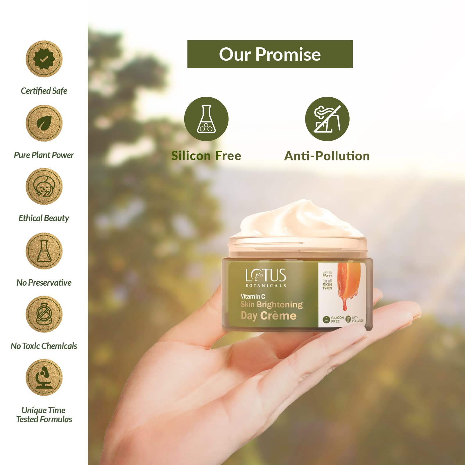 Lotus Botanicals Vitamin C Day Face Cream – view 5