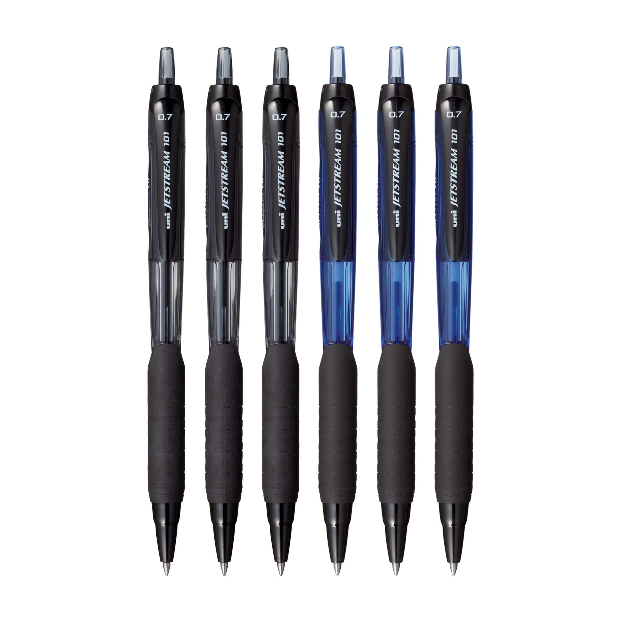 uni-ball Jetstream multicolor roller ball pens in six-count pack