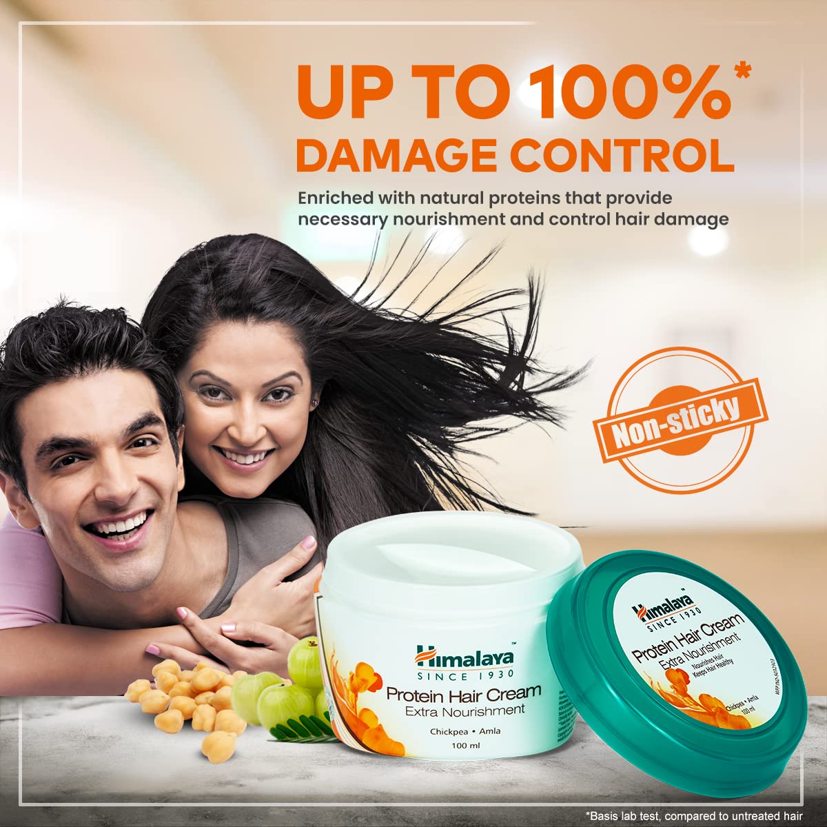 Himalaya Herbals Protein Hair Cream for Normal Hair, 100 Millilitres – view 2