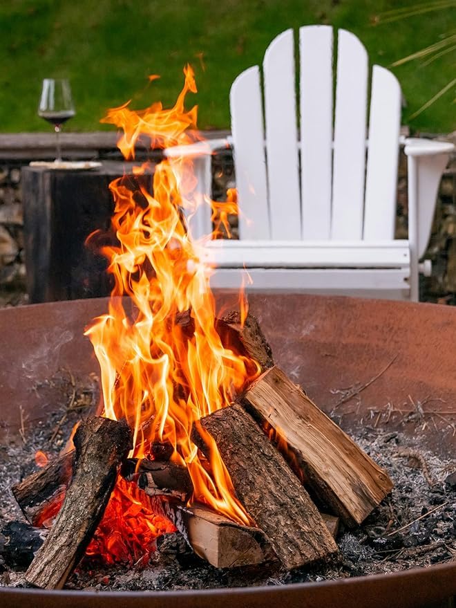 Premium BAMBOOL Multi Purpose Fire Wood Logs (for Grilling,Cooking, Fire Pit, Pizza ovens, Fire Place, Lohri) - Long Firewood (3 KGS) – view 2