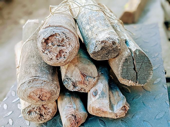 Premium BAMBOOL Multi Purpose Fire Wood Logs (for Grilling,Cooking, Fire Pit, Pizza ovens, Fire Place, Lohri) - Long Firewood (3 KGS) – view 5