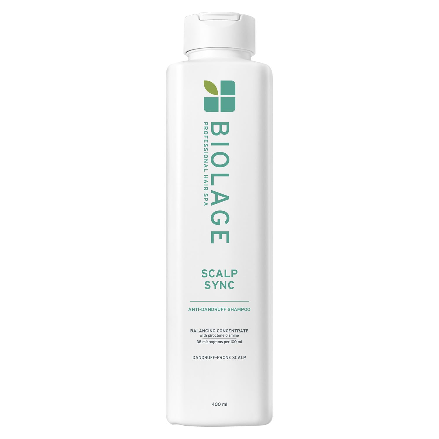 Biolage Scalp Sync 400ml shampoo bottle for dandruff control