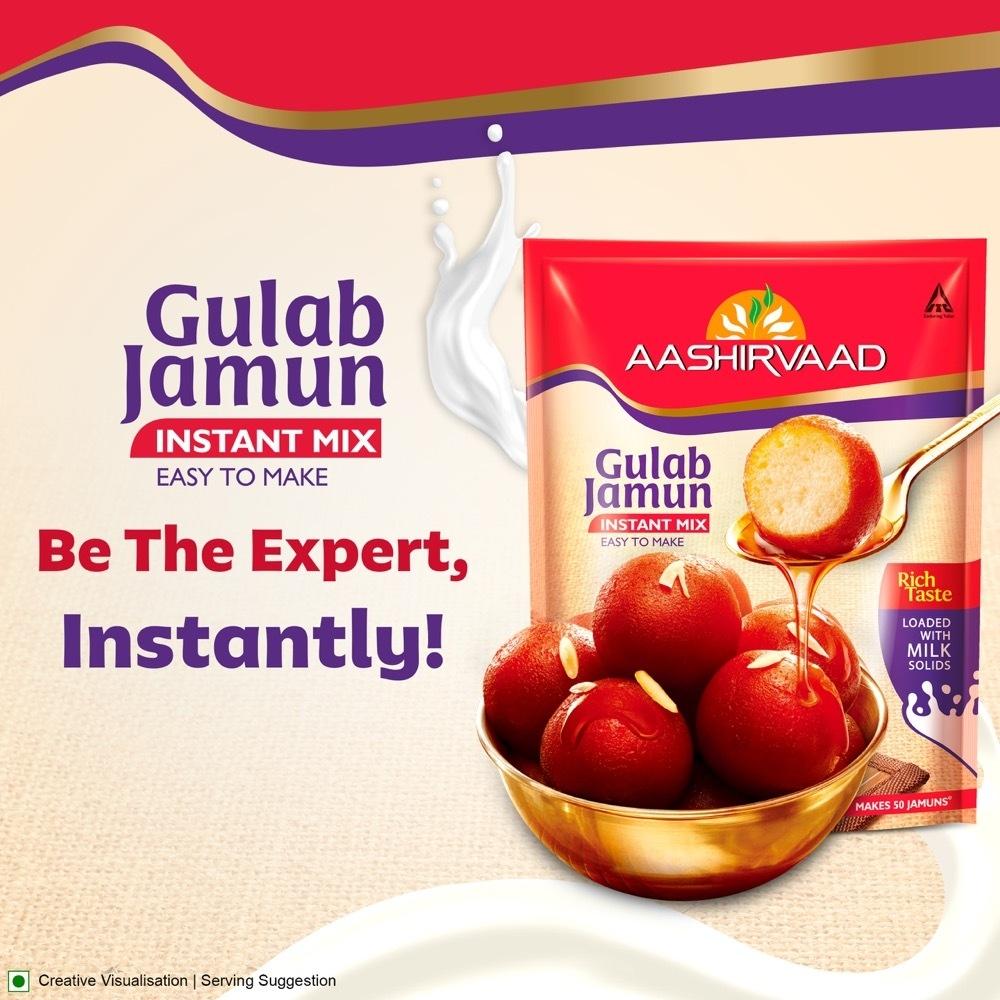 Aashirvaad Instant Gulab Jamun Mix 160 G – view 3