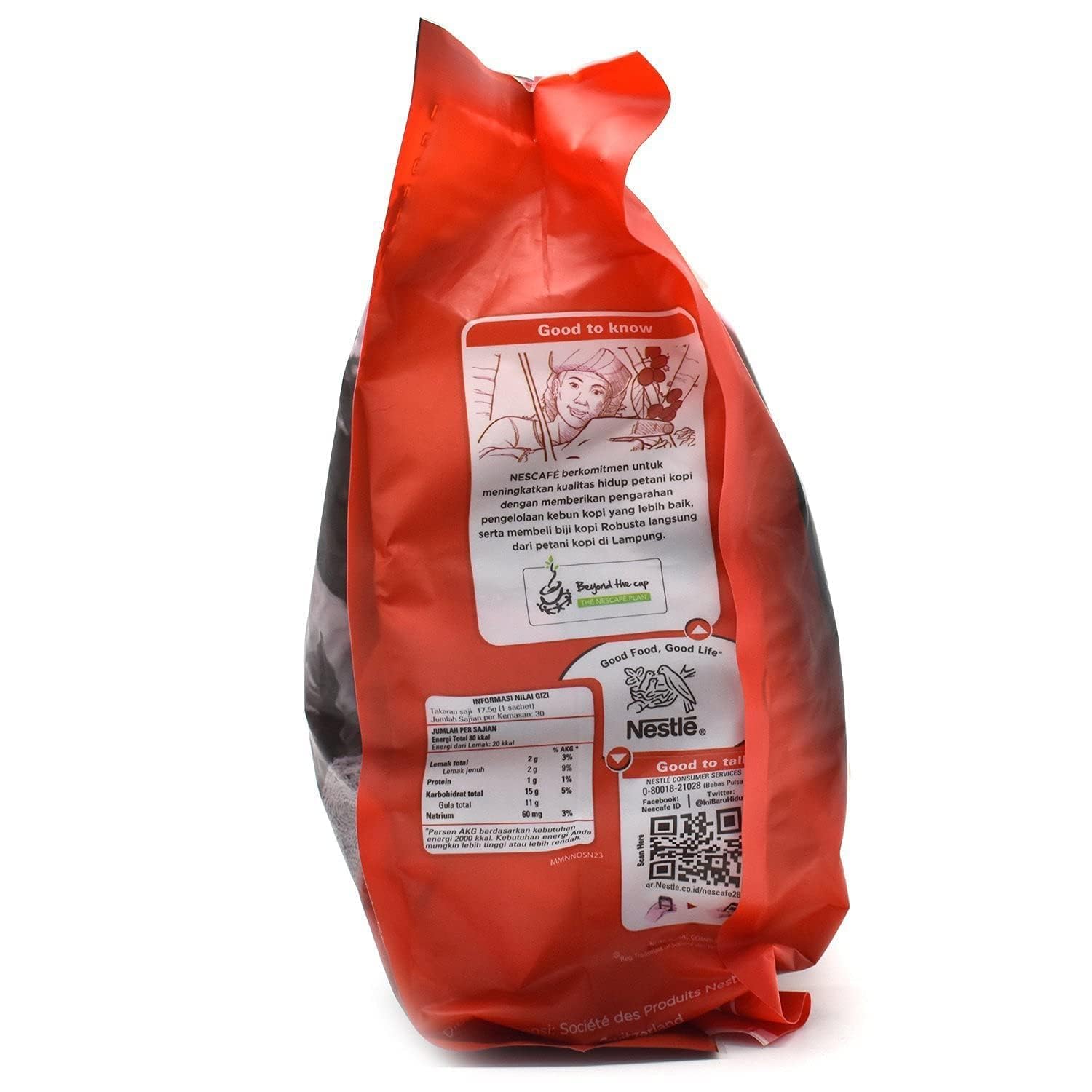 3 In 1 Original Soluble Ground Coffee Beverage,30 Sachets Bag 525g (Imported) – view 4