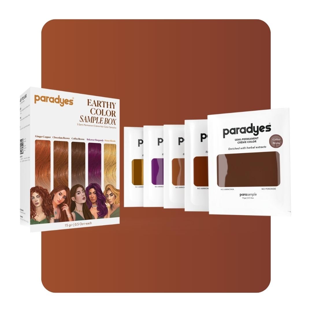 Paradyes Earthy Colors Sample Box – view 1