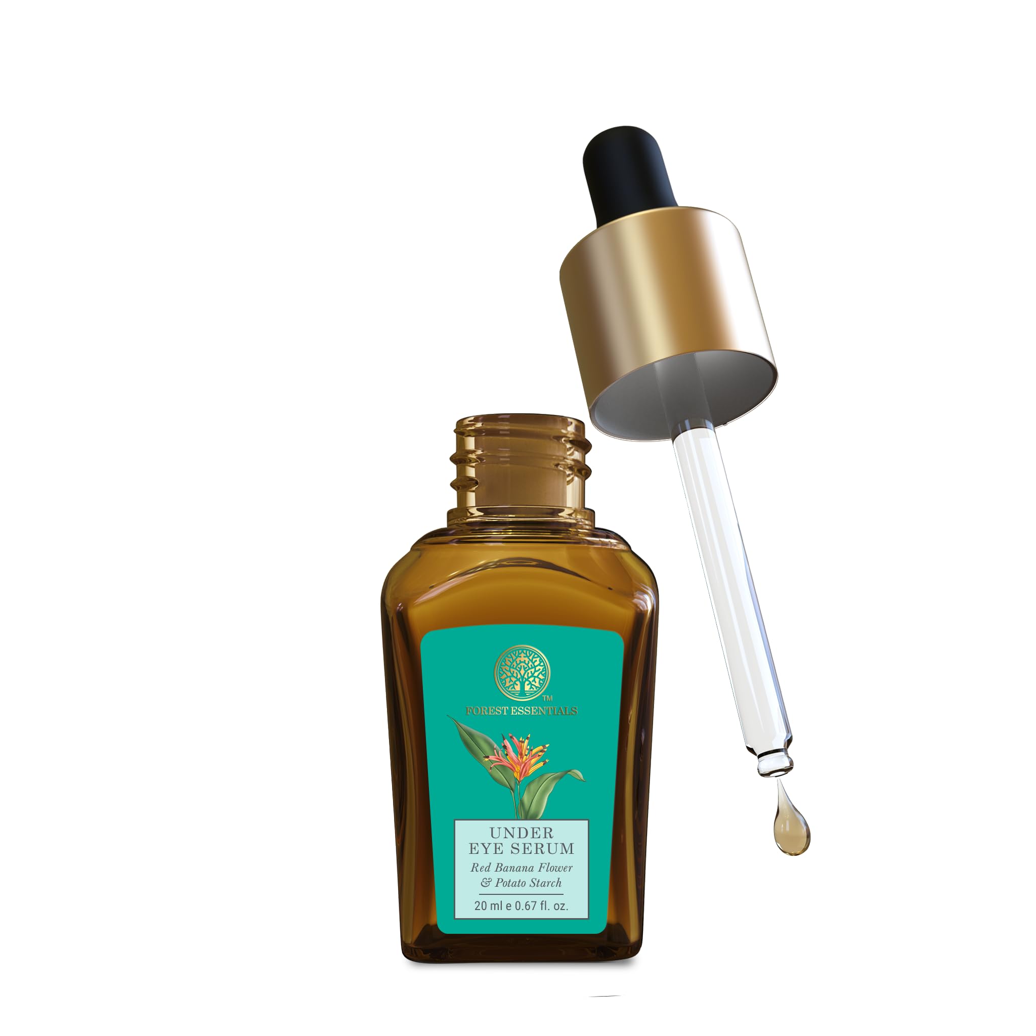 Forest Essentials Under Eye Serum with Red Banana Flower & Potato Starch – view 2