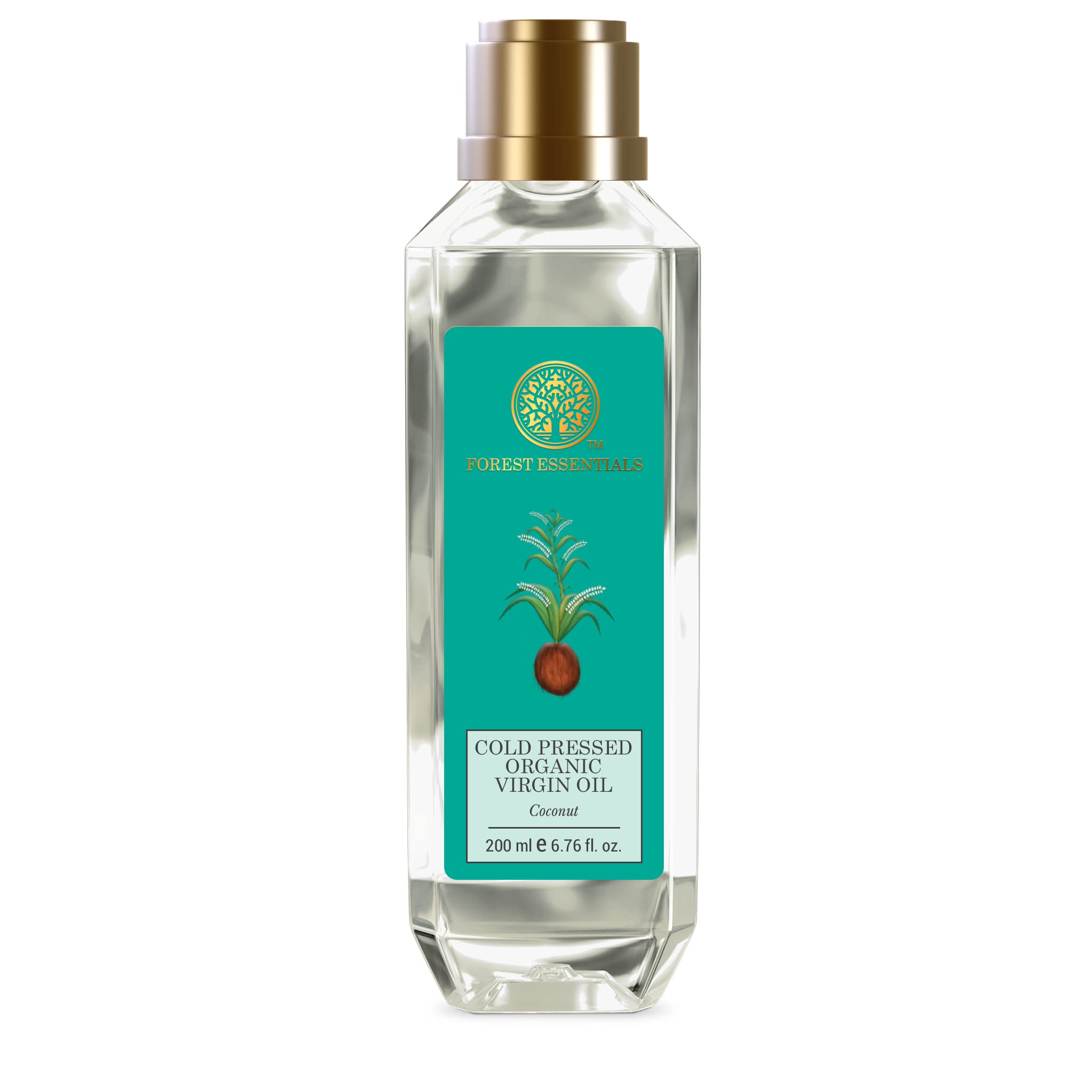 200 ml Forest Essentials virgin coconut oil for hair and skin