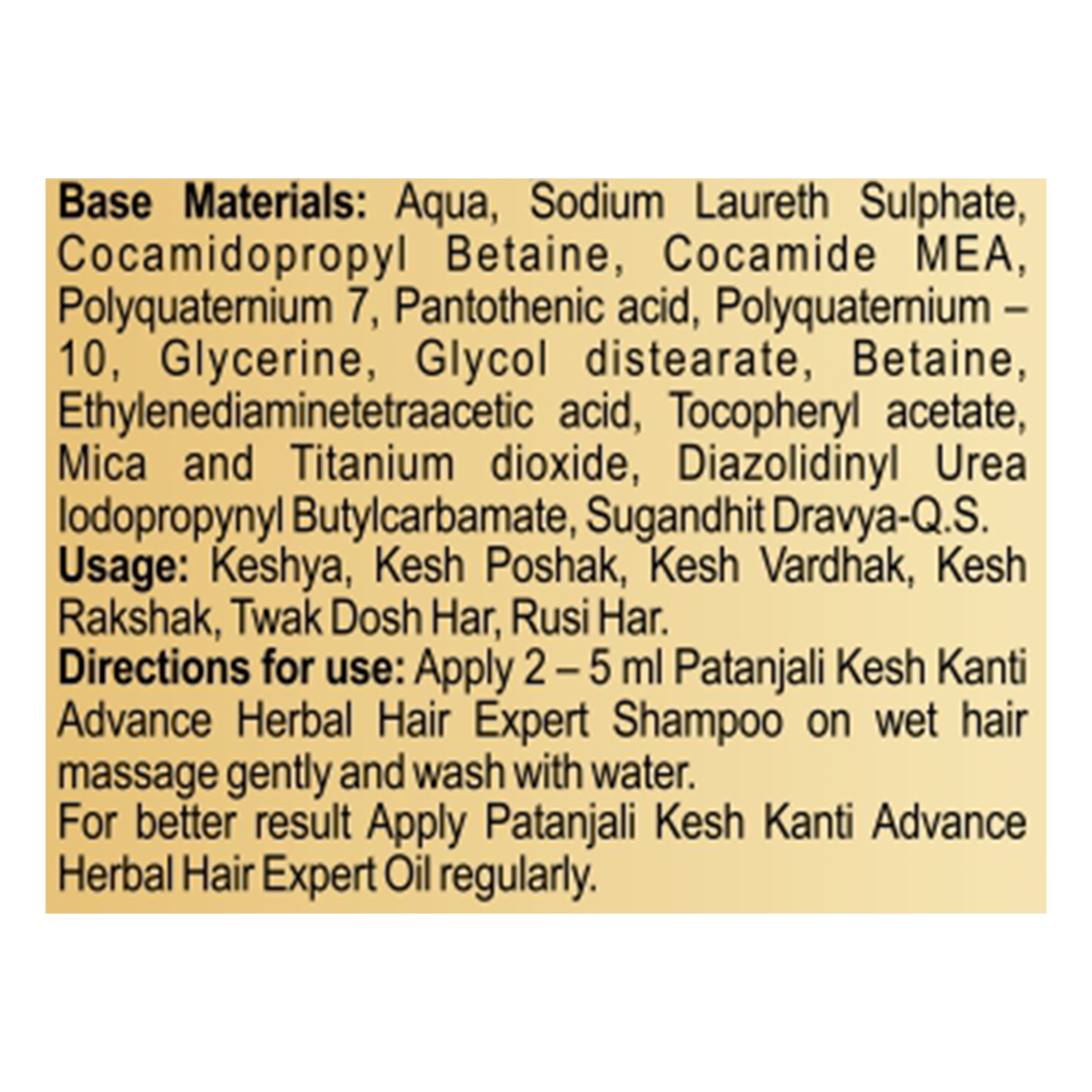 Kesh Kanti Advance Herbal Hair Expert Shampoo 100 ml – view 4
